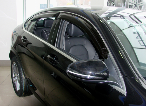 Дефлекторы боковых окон SIM для Mercedes-Benz GLC Coupe-Class (2016-) арт.SMERGLCC1632