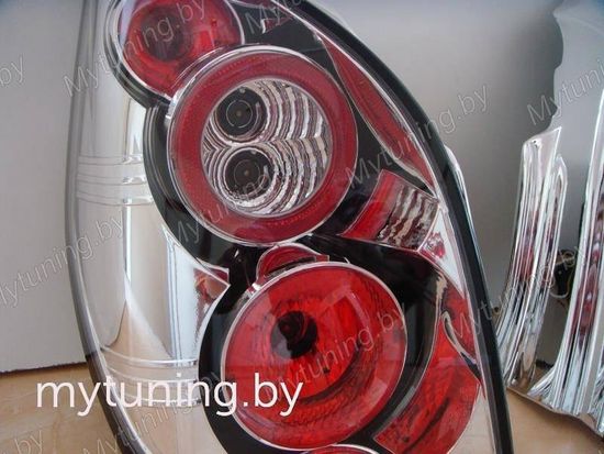Задние фонари CHROME для Citroen С2