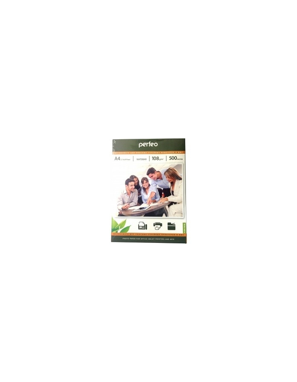 Бумага Perfeo PF-MTA4-108/500 Бумага Perfeo матовая , А4 108 г/м2, 500 л