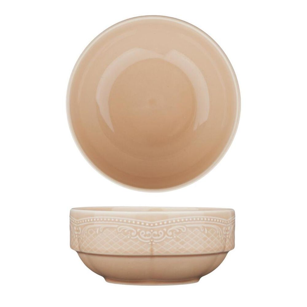 Салатник 400 мл d 12 см h5,4 см Aristocrat Peach Tea Stackable Noble [6]