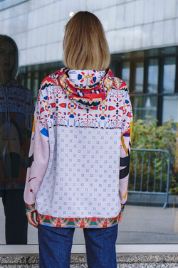 Худи «Малевич», по мотивам живописи Казимира Малевича ("Голова крестьянина")