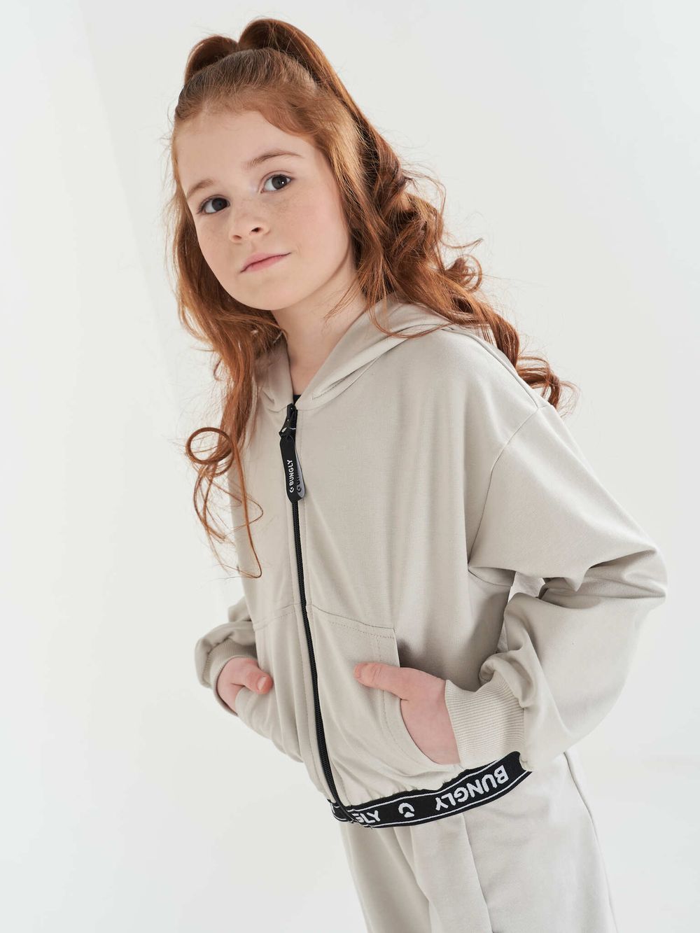 Толстовка облегченная "Туман" укороченная 7+