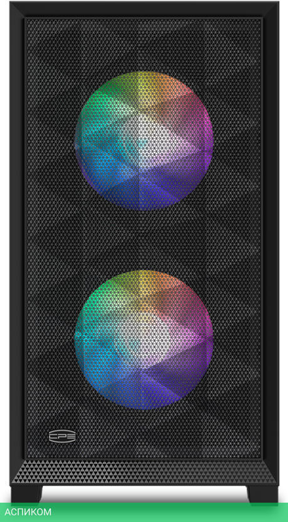 Корпус PCCooler C3D310 BK ARGB без БП (C3D310-BKP2-GL)