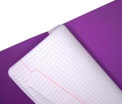 Тетради А5 48л. Скрепка. Клетка-TOTAL LILAC. Little wild