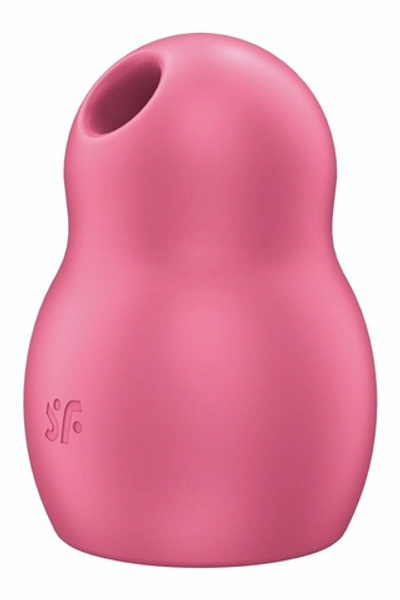 Малиновый вакуумный стимулятор клитора Satisfyer Pro To Go 1 (Цвет: малиновый)