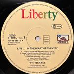 Whitesnake - Live... In The Heart Of The City 2LP (Германия 1980г.)