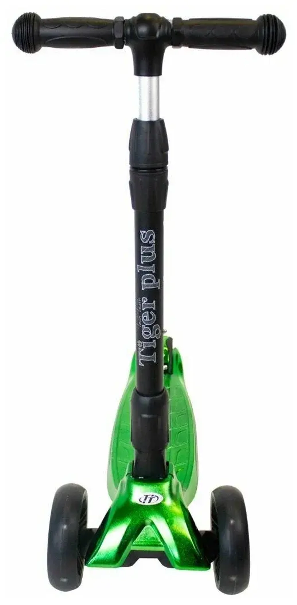 Самокат Teach Team Tiger plus green 1/4 зелёный