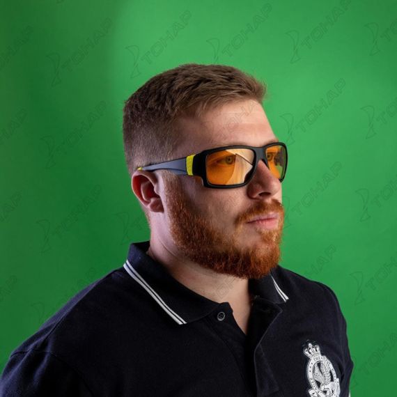 Очки поляризационные в чехле (желтый) (PR-OP-1189-Y) PREMIER