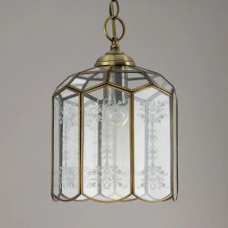 Citilux Витра-2 CL442210 Подвесной светильник витражный Бронза