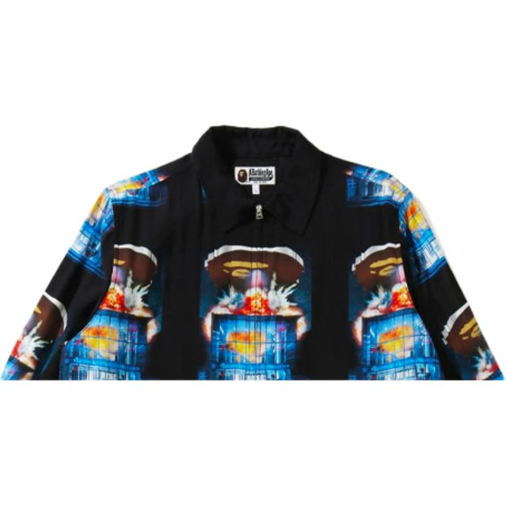 A Bathing Ape Invasion Rayon Куртка