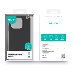 Тонкий жесткий чехол от Nillkin для Xiaomi Redmi Note 14 5G (версия Глобал), серия Super Frosted Shield