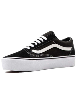 Кроссовки Vans Old Skool Platform Black White