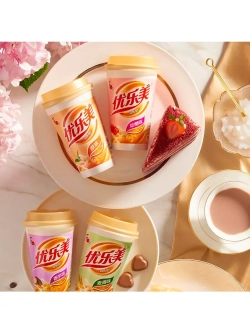 Молочный чай с кокосовым желе со вкусом Злаков 80 г * 4 шт