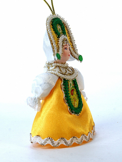 Кукла-подвеска фарфоровая в образе Лилия