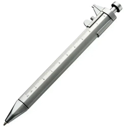 10 шт. многофункциональная гелевая ручка 1,0 мм штангенциркуль роликовый шариковый канцелярский шариковые ручки синего цвета