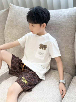 Детский комплект с шортами FENDI
