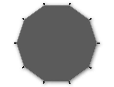 Пол для шатра Maverick Cosmos 600