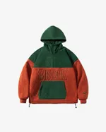 Худи Ymkashix Little Lamb зелено-оранжевый