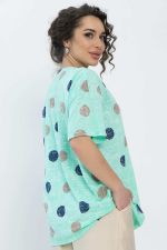 Блуза Тори (зеленая) Б13520-20М LT Collection