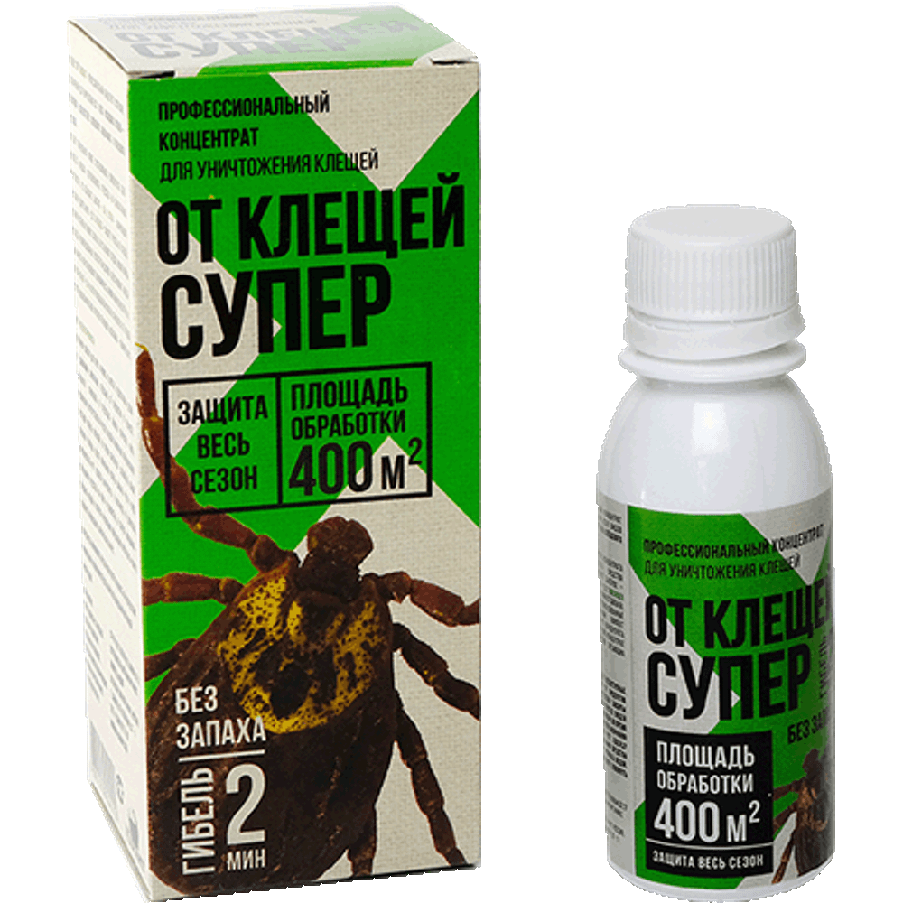 ОТ КЛЕЩЕЙ СУПЕР флакон 80 мл в кор.