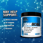 EVLution Nutrition, Lean BCAA, Blue Raz, 237 г (8,36 унции)