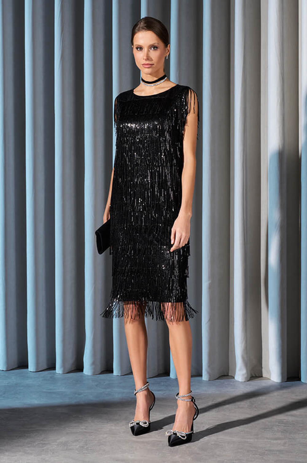 51517 Платье женское (черный)