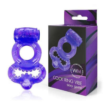 Кольцо эрекционное с вибрацией 2 см