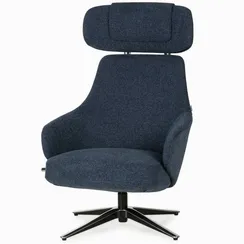Кресло Stena синяя ткань