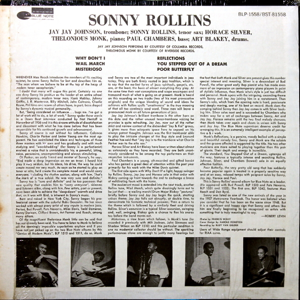 Sonny Rollins / Volume 2 (LP)
