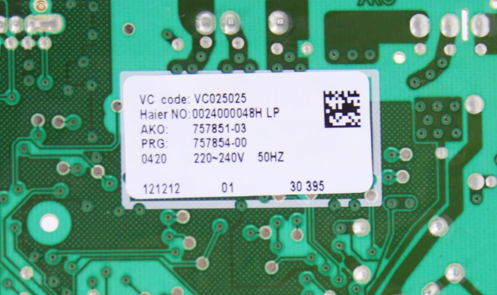 Модуль управления стиральной машины HAIER HW60-1282