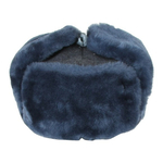 Шапка зимняя офицерская из искусственного меха