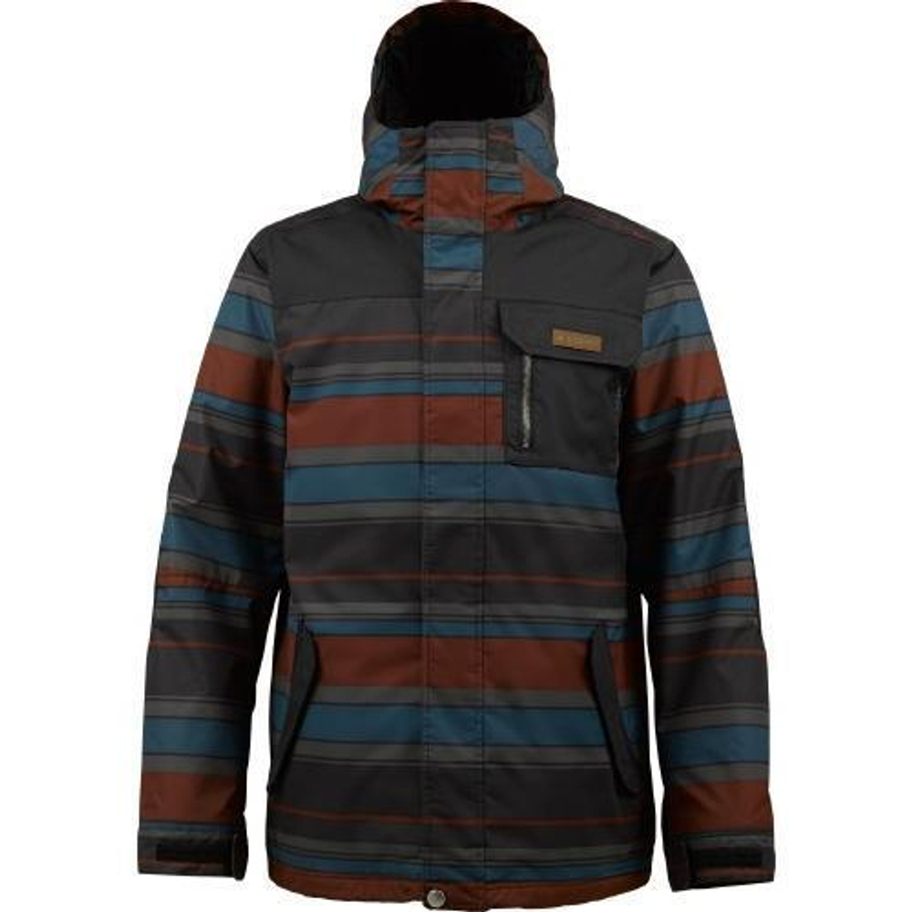 Куртка Burton  MB POACHER JK T BLK LEEDS STRIPE