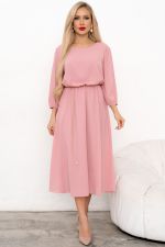 Платье Селена (пудровый) Р11-1186/6 Nikol