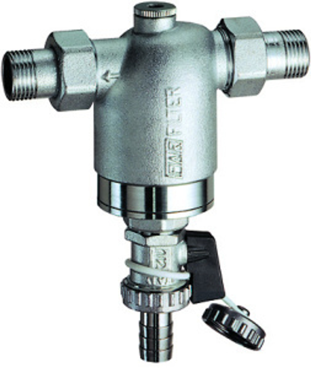 Фильтр 1/2", НР-НР, 100 мкм, Tmax: 95 °С, 25 бар FAR