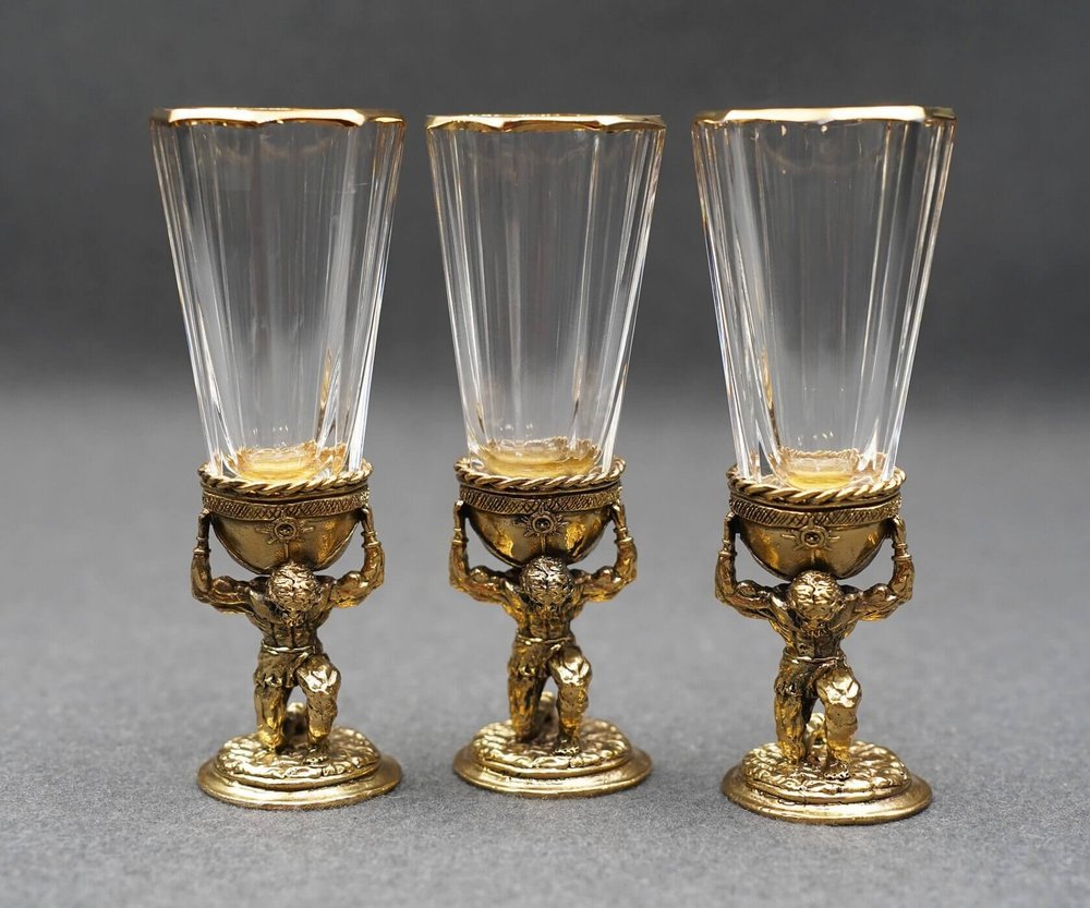 Подарочный набор лафитников "Атлант" 3 шт.