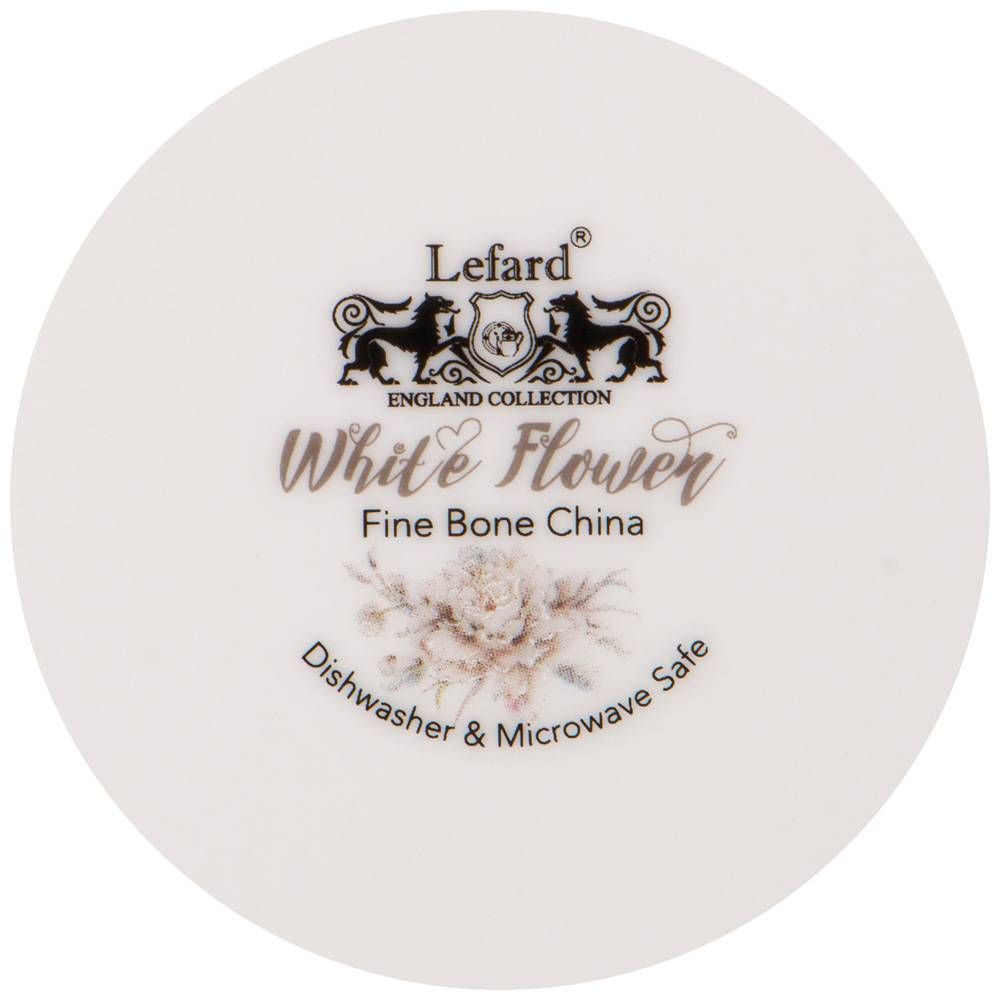БЛЮДО ОВАЛЬНОЕ LEFARD "WHITE FLOWER" 36*24 СМ СЕРОЕ (КОР=24ШТ.)