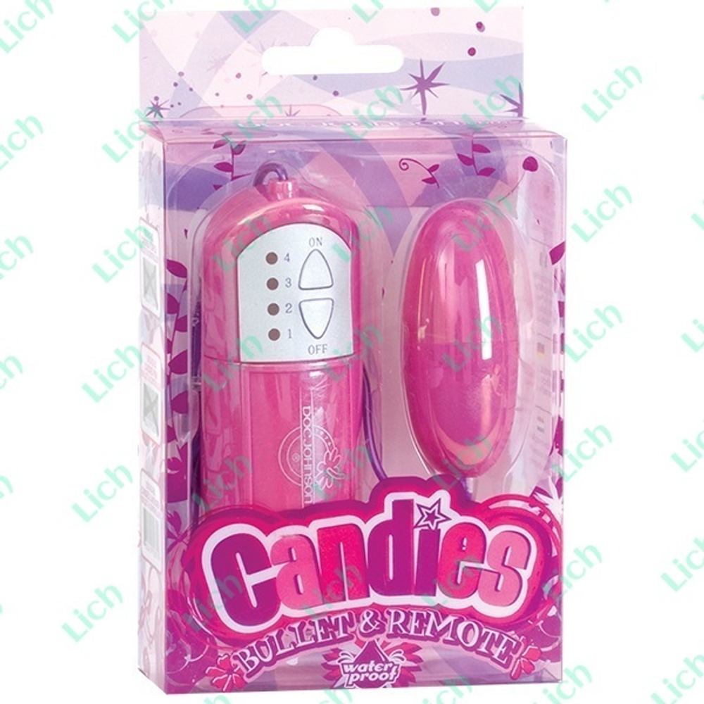 Лавандовое виброяичко CANDIES METALLIC