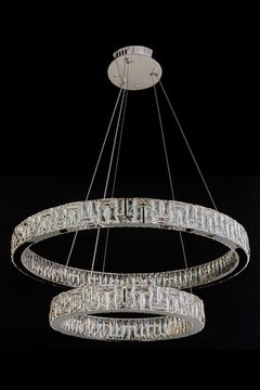 Подвесная люстра LE3048/800-2K CH хром Afina Leon