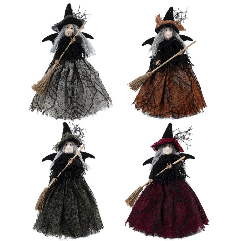 GAEM Изделие декоративное подвесное "Баба Яга", L17 W11 H28 см, 4в.