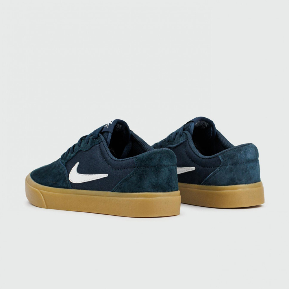 кеды Nike SB Chron Suede Navy / Gum Ftwr.