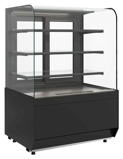 Витрина кондитерская Carboma KR70 VM 1,3-1 Light (Techno 9005)