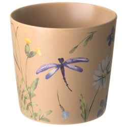 НАБОР ПОСУДЫ LEFARD "FLOWERS" 3 ПРЕДМЕТА: КРУЖКА 390МЛ, САЛАТНИК 640МЛ, ТАРЕЛКА 20,5СМ