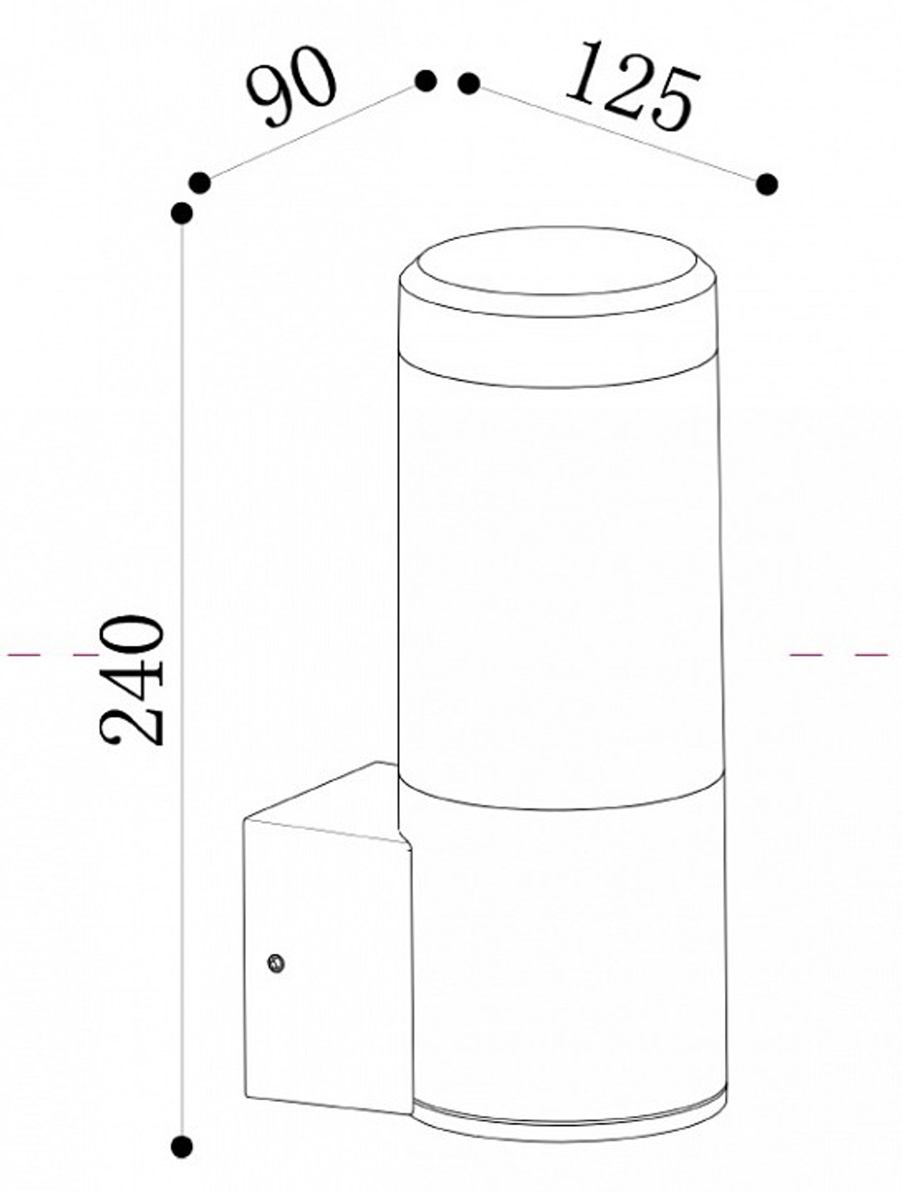 Светильник на штанге Maytoni Koln O590WL-L8B4K