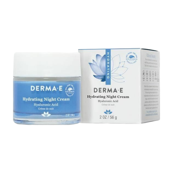 Hydraing Night Cream Hyaluronic Acid Увлажняющий Ночной Крем с Гиалуроновой Кислотой 56гр (DERMA E)