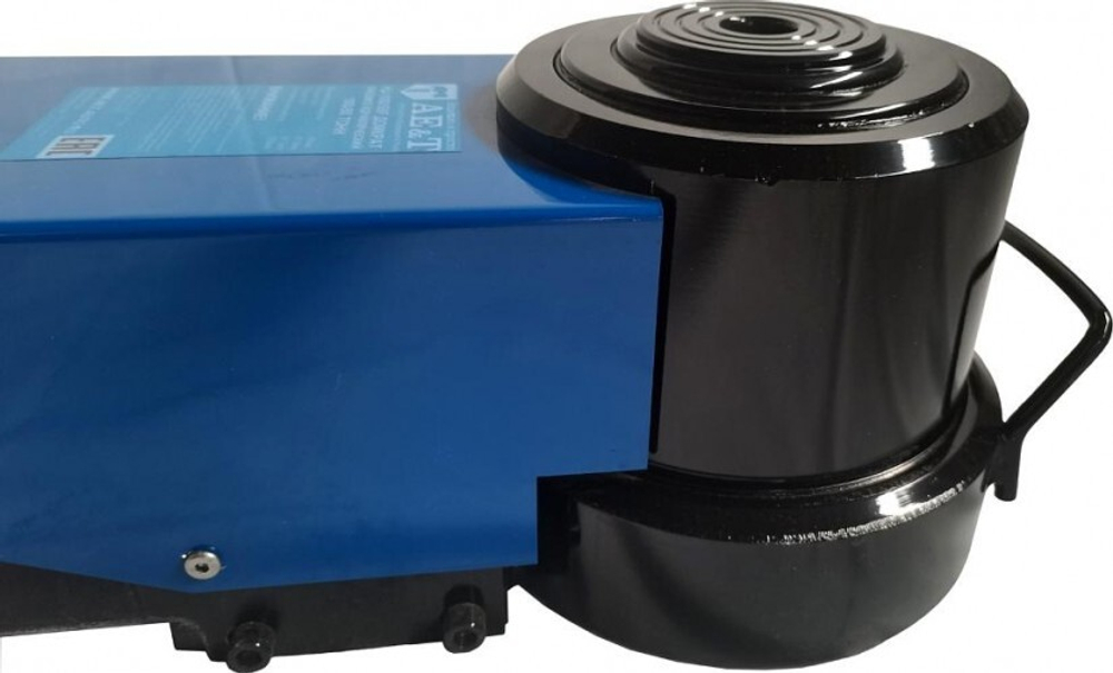 Домкрат пневмо-гидравлический подкатной AE&T HJ-100/50F профессиональный, складной