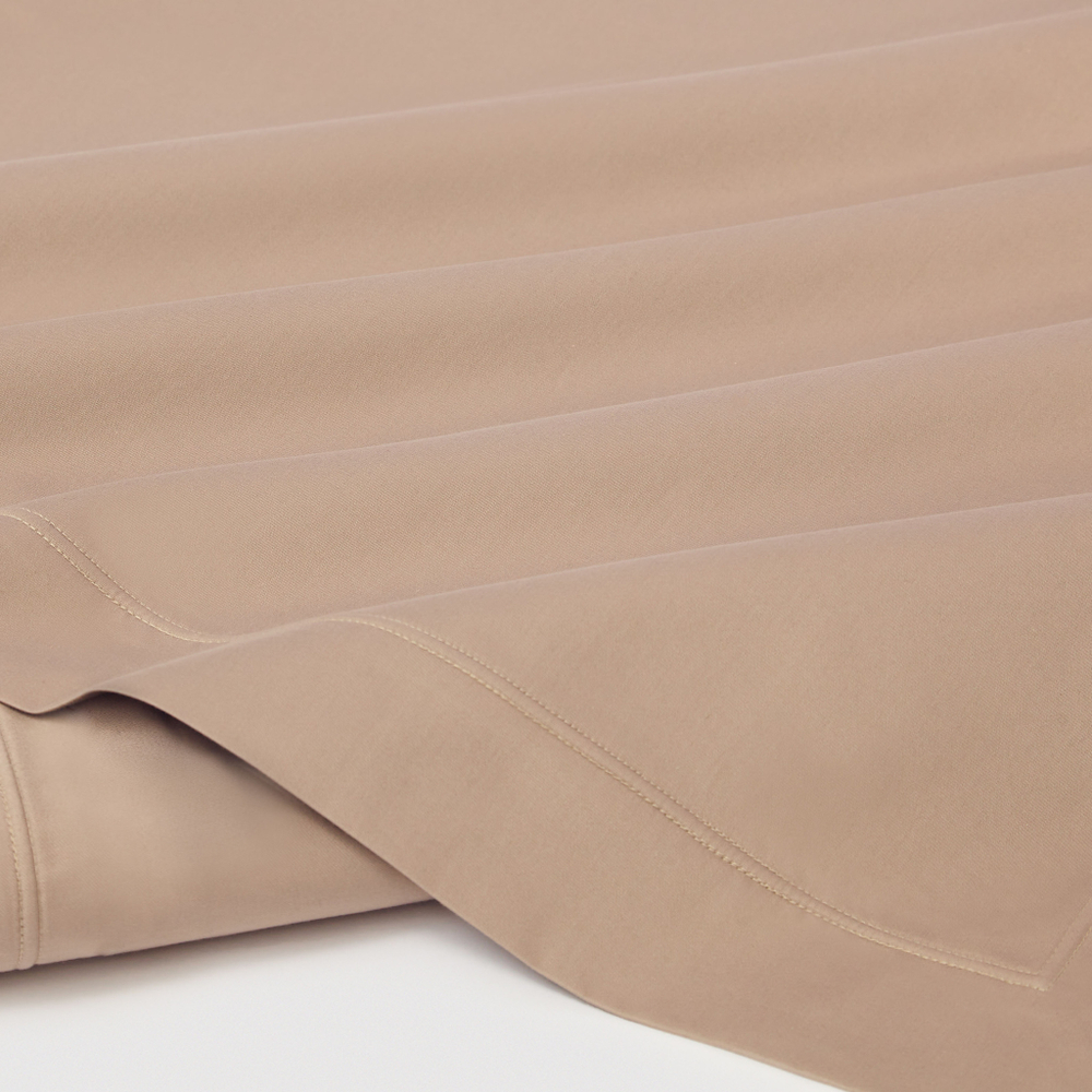 Постельное белье 2 спальное евро Сlaire&Caroll Vire бежевое