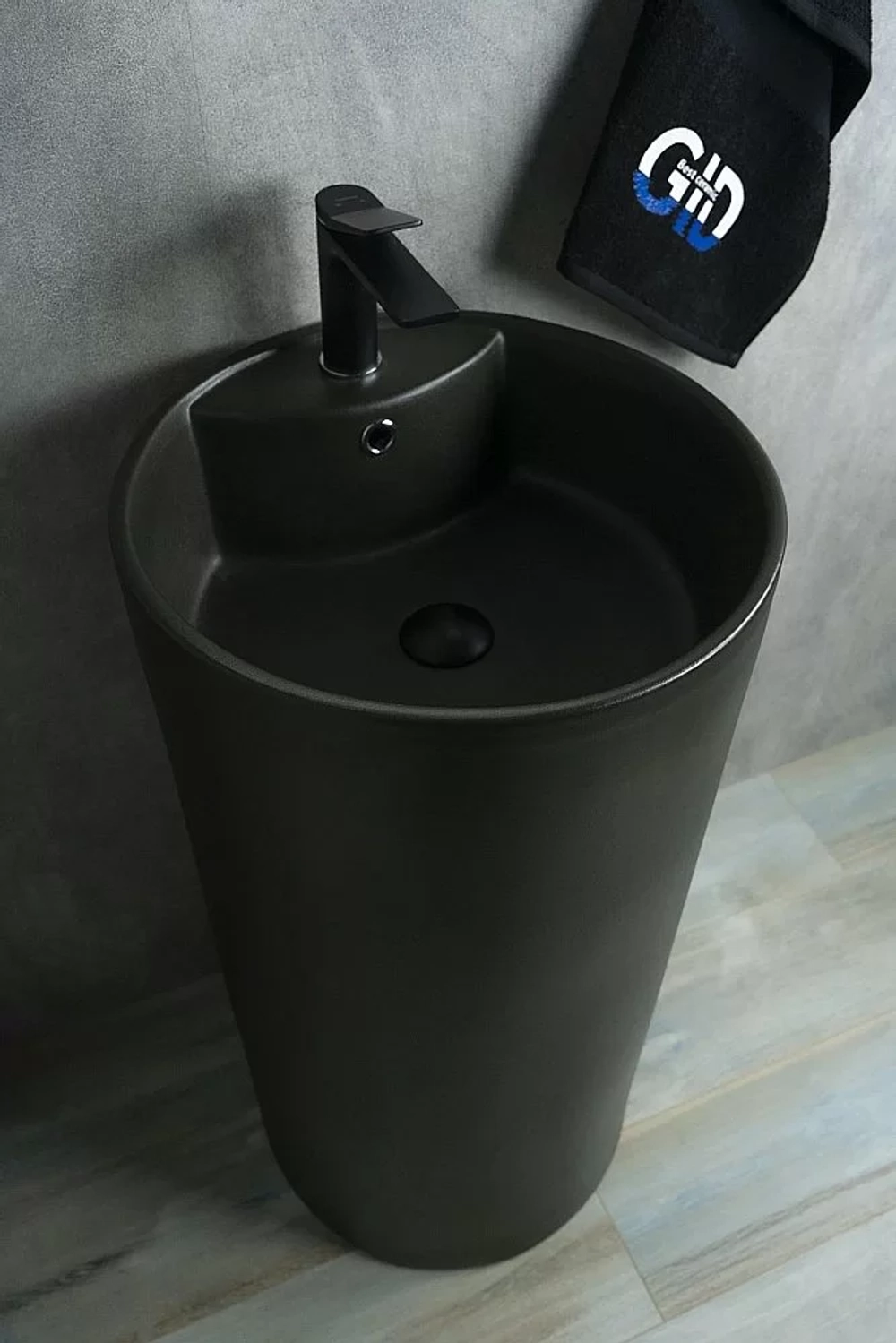Раковина напольная Gid Autonomo 45 Nb135bg 81109 черная графит