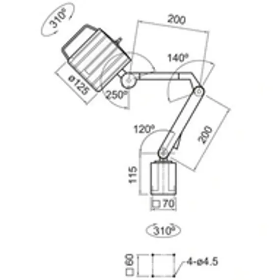 Неподвижный люнет для станка TU1503V