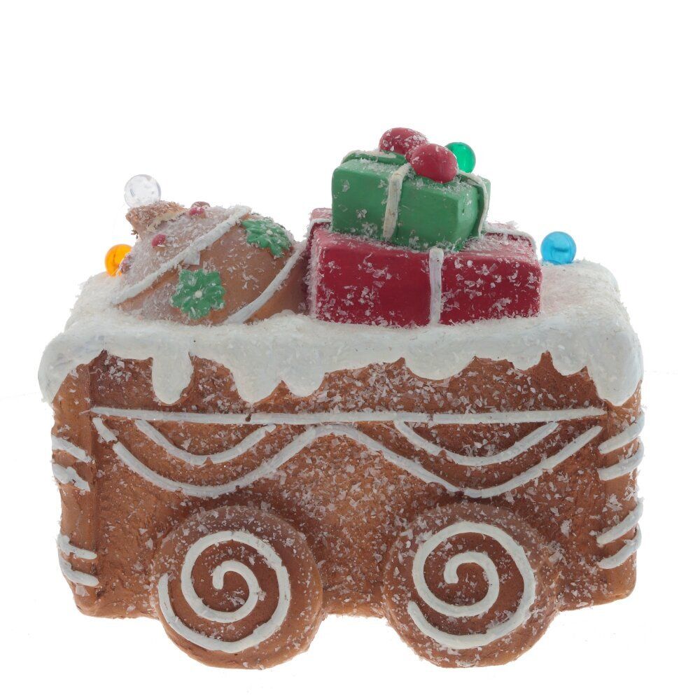 GAEM Фигурка декоративная с подсветкой "Вагончик"(3хААА,н/п), L22 W16 H19 см