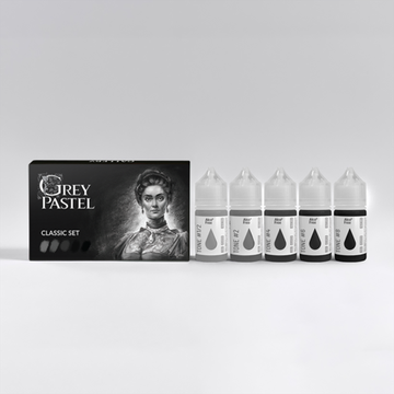 Набор теневых красок GALLERY INK "GREY PASTEL CLASSIC SET"